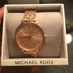 Michael Kors Rose Gold Watch